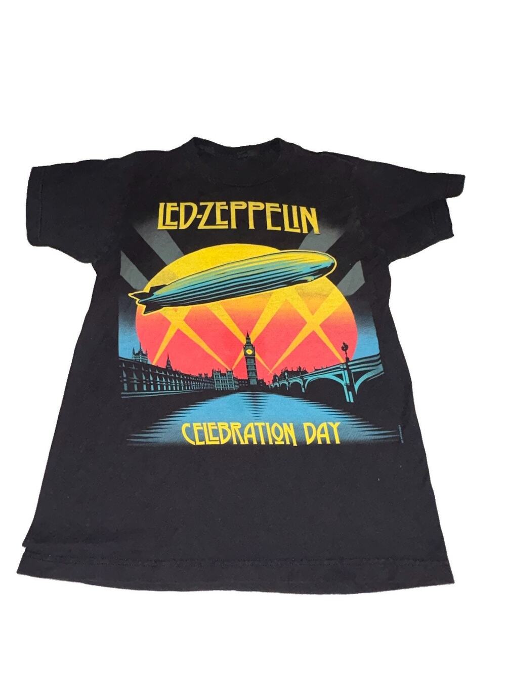 Led Zeppelin Celebration Day Black Tee Mens Size Small #4424
